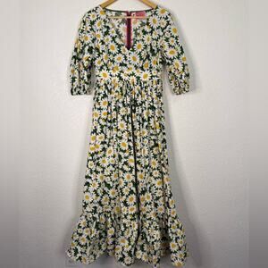 Kate Spade New York Bodega Midi Dress in Courtyard Daisy Weddings Cotton Event